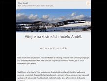 Tablet Screenshot of hotelandel.info